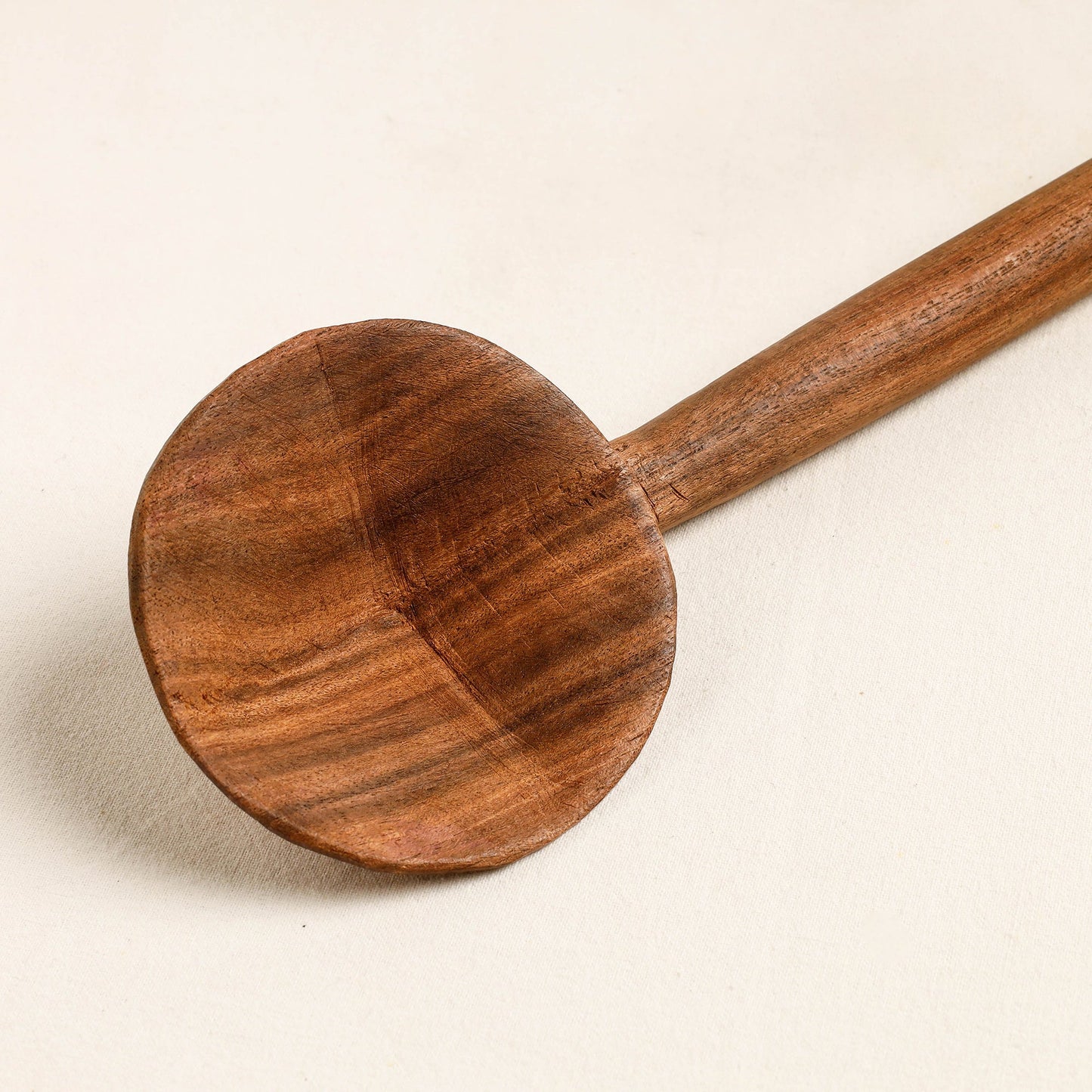 Buy Handmade Lacquered Wooden Ladle Spoon 