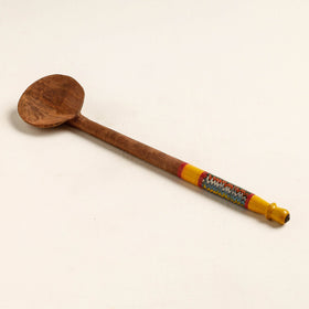 Buy Handmade Lacquered Wooden Ladle Spoon 