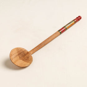 Buy Handmade Lacquered Wooden Ladle Spoon 