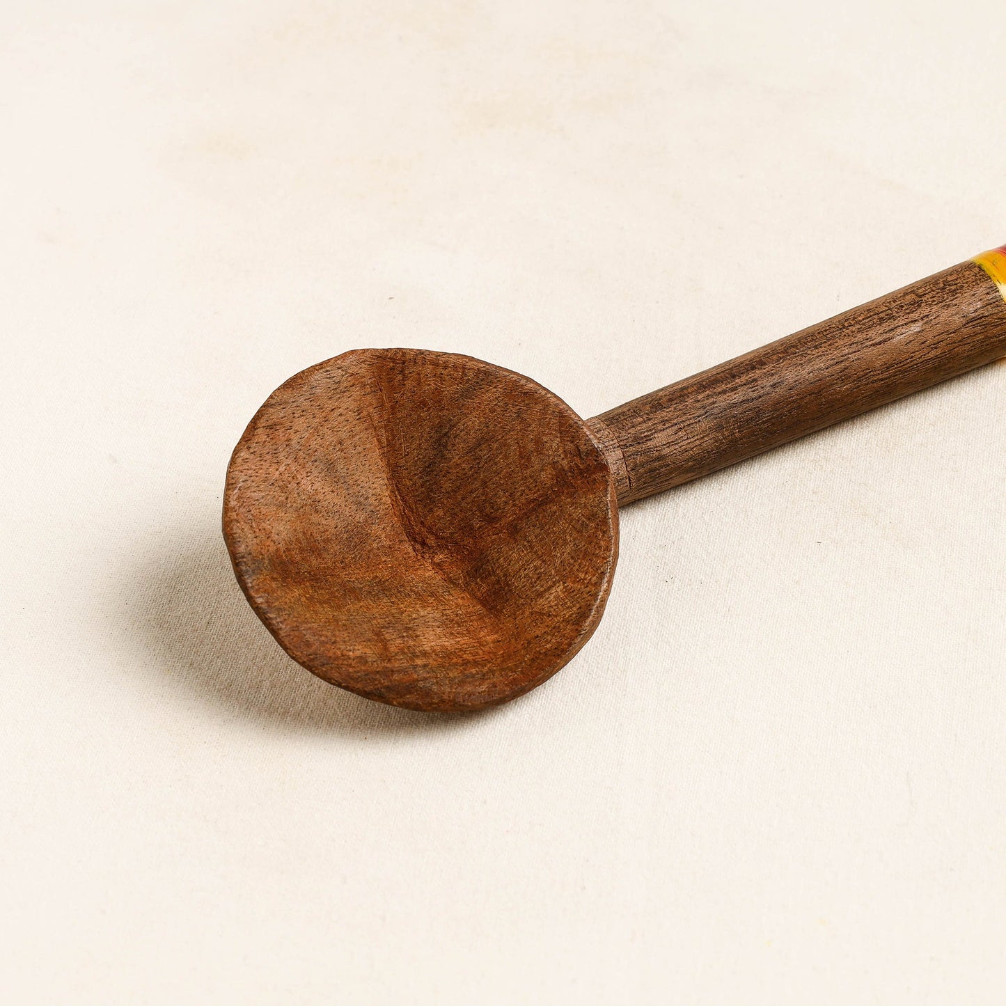 Buy Handmade Lacquered Wooden Ladle Spoon 