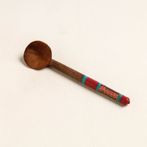 Buy Handmade Lacquered Wooden Ladle Spoon 