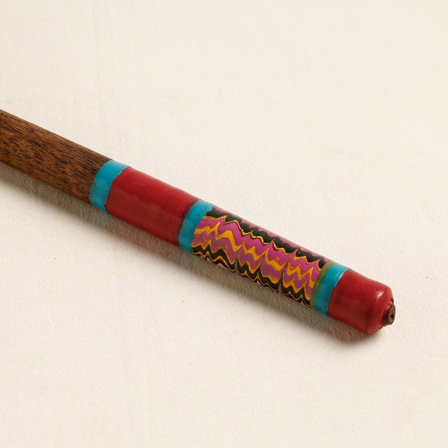 Buy Handmade Lacquered Wooden Ladle Spoon 