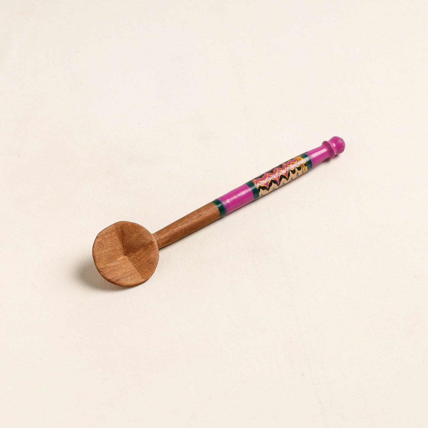 Buy Handmade Lacquered Wooden Ladle Spoon 