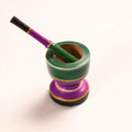  Handmade Lacquered Wooden Mortar & Pestle Set - Big 