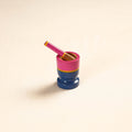  Handmade Lacquered Wooden Mortar & Pestle Set - Small 