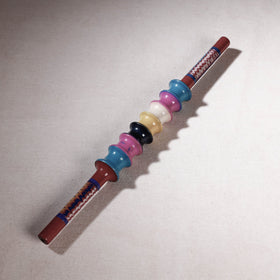  Handmade Lacquered Wooden Shakarpara Roller (Cutter) 