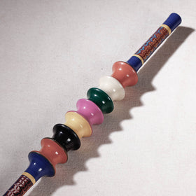  Handmade Lacquered Wooden Shakarpara Roller (Cutter) 