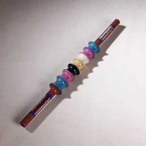  Handmade Lacquered Wooden Shakarpara Roller (Cutter) 