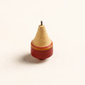  Handmade Lacquered Wooden Spinning Top - Lattu 