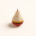  Handmade Lacquered Wooden Spinning Top - Lattu 