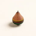  Handmade Lacquered Wooden Spinning Top - Lattu 