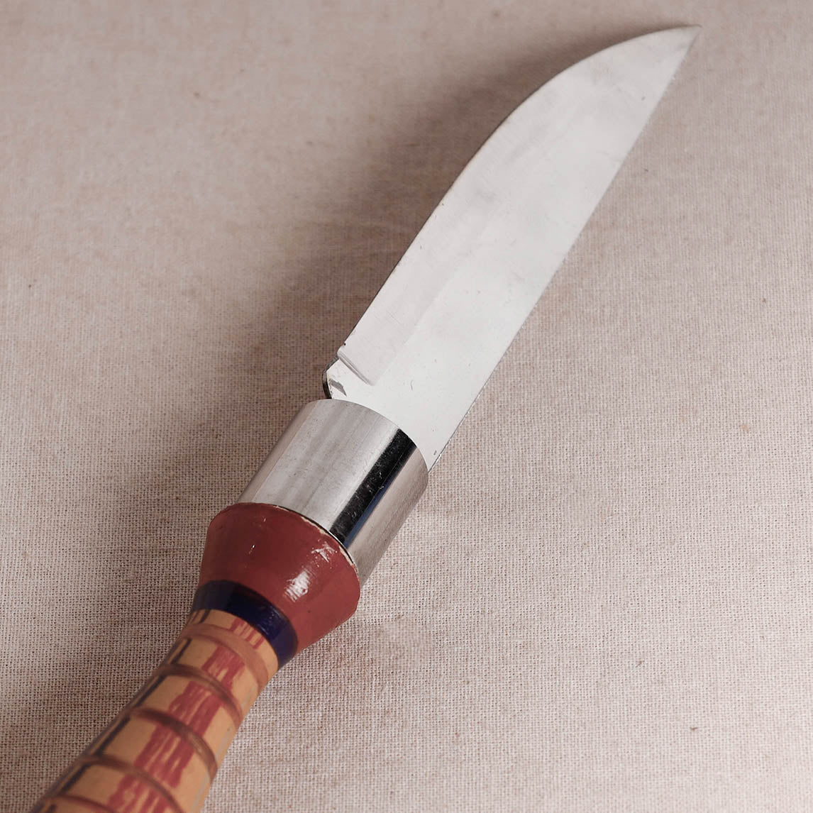 Buy Handmade Lacquered Wooden & Stainless Steel Utility Knife 