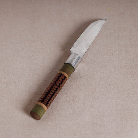 Buy Handmade Lacquered Wooden & Stainless Steel Utility Knife 