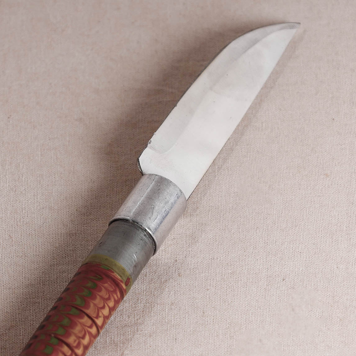 Buy Handmade Lacquered Wooden & Stainless Steel Utility Knife 