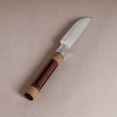 Buy Handmade Lacquered Wooden & Stainless Steel Utility Knife 