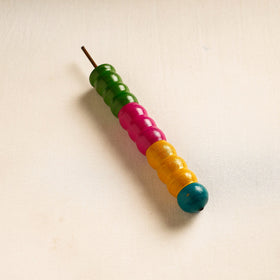  Handmade Lacquered Wooden Wall Hanger 