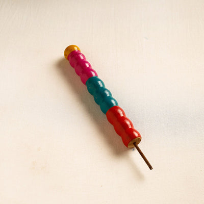  Handmade Lacquered Wooden Wall Hanger 