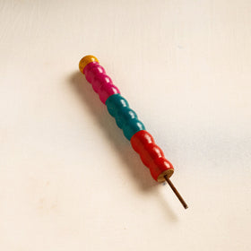  Handmade Lacquered Wooden Wall Hanger 