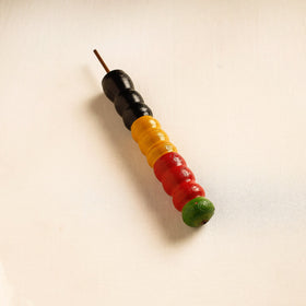  Handmade Lacquered Wooden Wall Hanger 