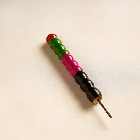  Handmade Lacquered Wooden Wall Hanger 