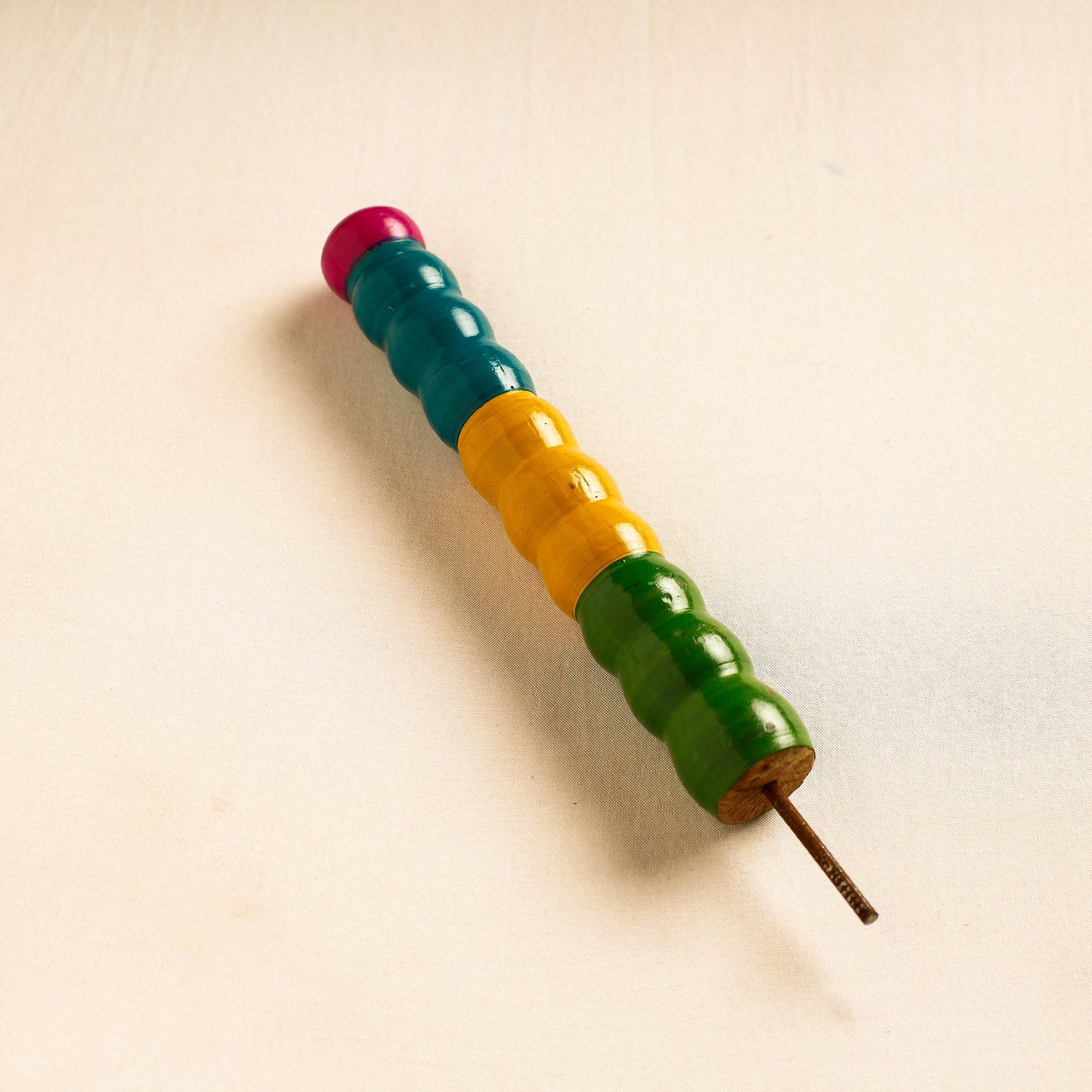  Handmade Lacquered Wooden Wall Hanger 