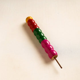  Handmade Lacquered Wooden Wall Hanger 