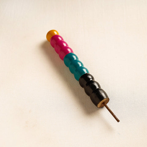  Handmade Lacquered Wooden Wall Hanger 