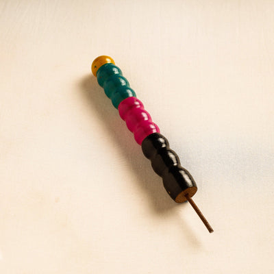  Handmade Lacquered Wooden Wall Hanger 