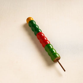  Handmade Lacquered Wooden Wall Hanger 