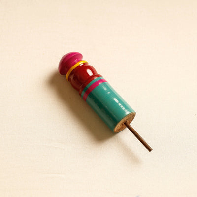  Handmade Lacquered Wooden Wall Hanger 