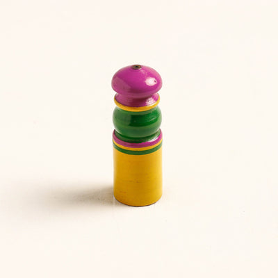  Handmade Lacquered Wooden Wall Hanger 