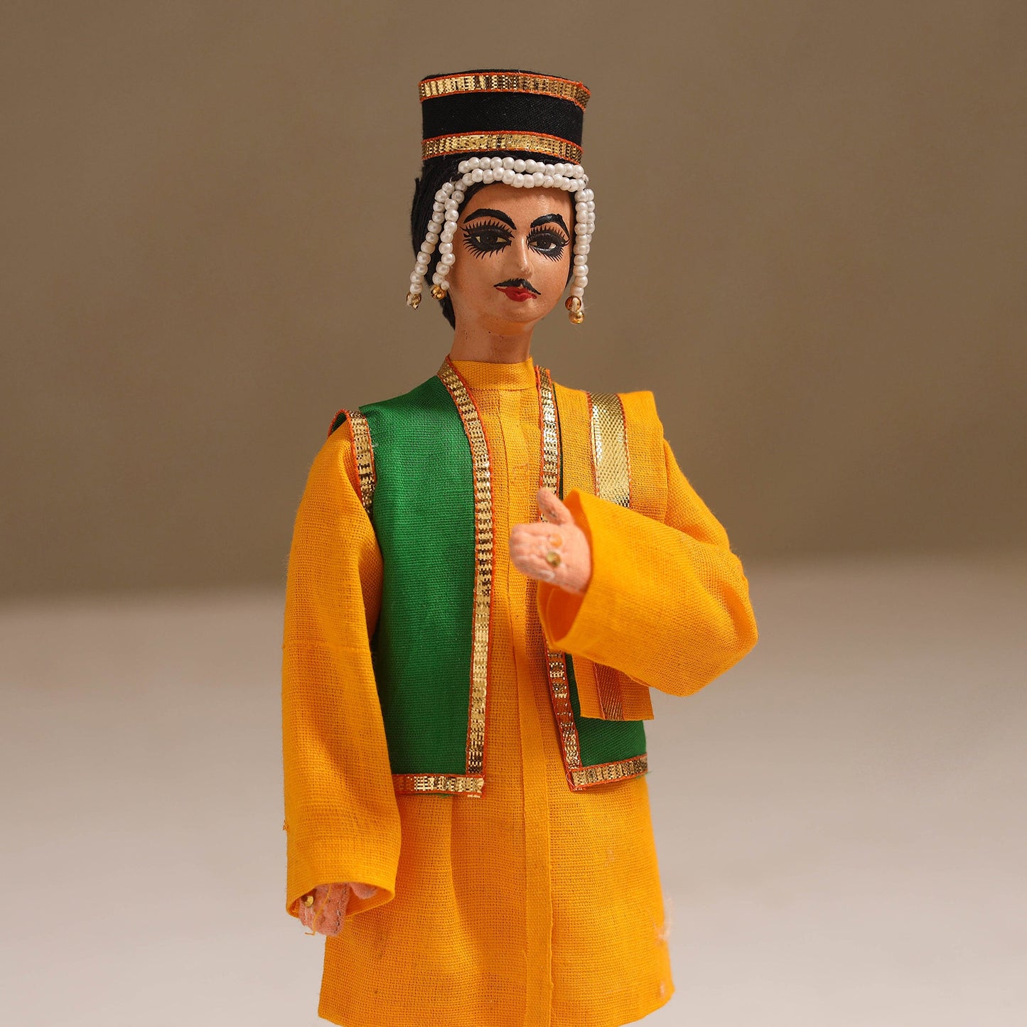 Handmade Maharashtrian Couple Traditional Dolls 14