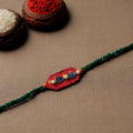  Handmade Meenakari Braided Rakhi 14 
