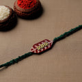  Handmade Meenakari Braided Rakhi 15 