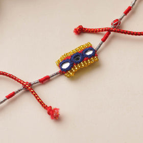  Handmade Mirror & Beadwork Rakhi 24 
