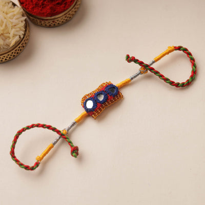  Handmade Mirror & Beadwork Rakhi 32 