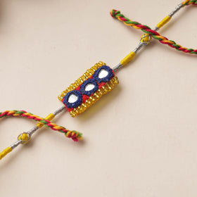  Handmade Mirror & Beadwork Rakhi 35 