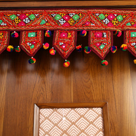  Handmade Mirror Work Kutch Embroidery Toran 