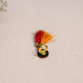 Handmade mirror work ring 71 - handcrafted