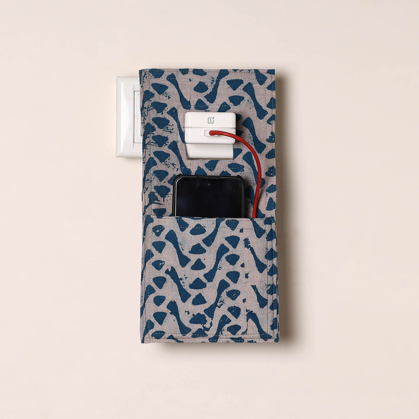 Handmade mobile charging holder 08 - handcrafted