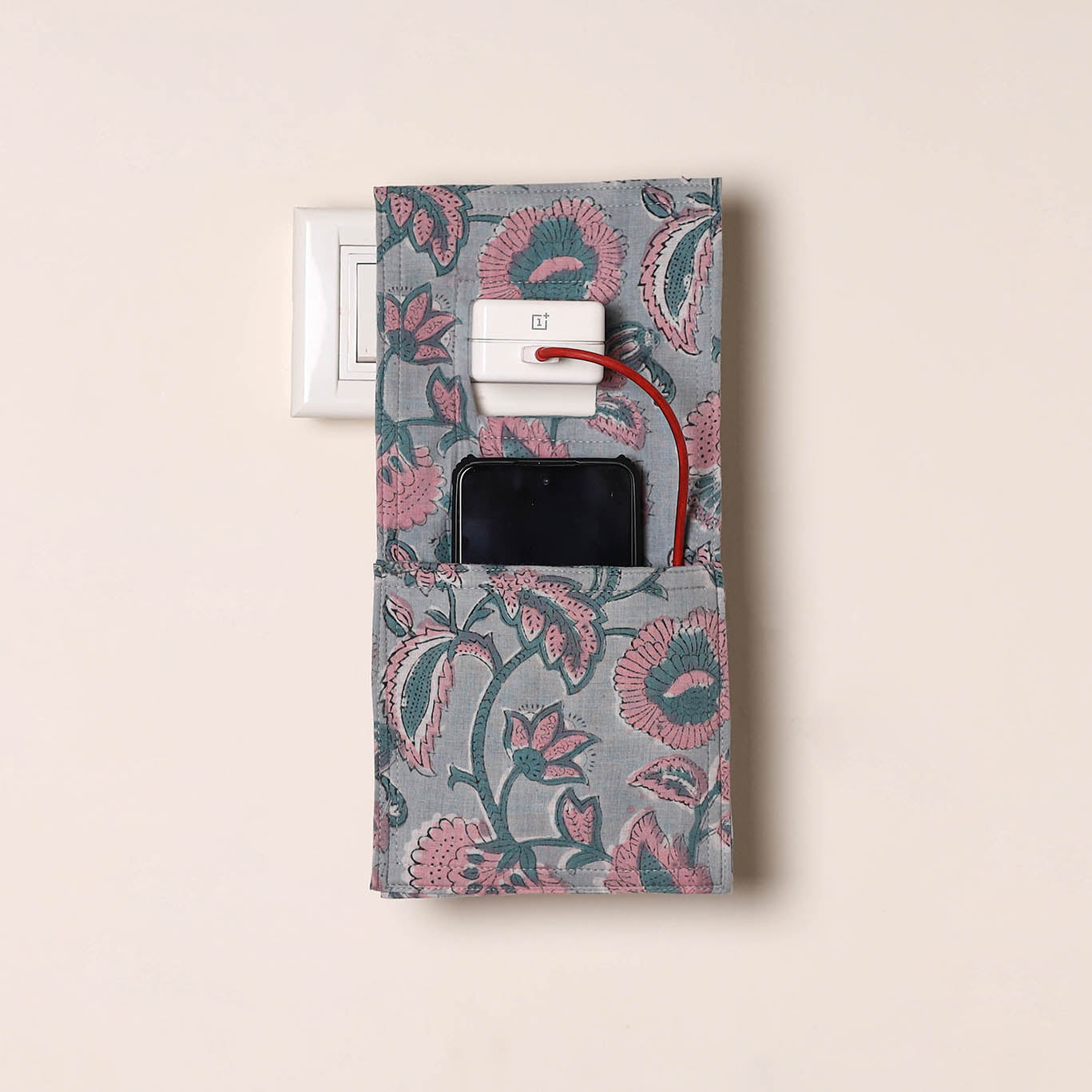 Handmade mobile charging holder 13 - handcrafted