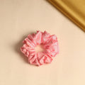 Handmade Modal Silk Elastic Rubber Band/Scrunchie 01 