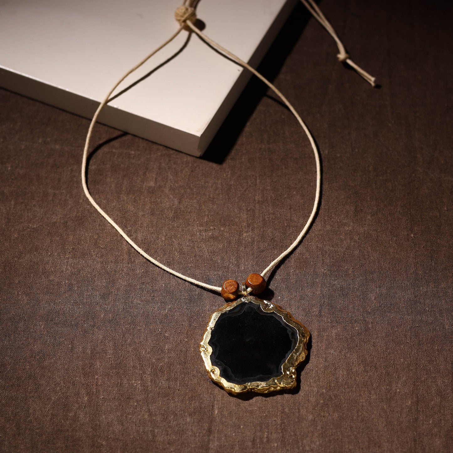  Handmade Natural Gemstone Bezel Pendent