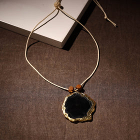  Handmade Natural Gemstone Bezel Pendent