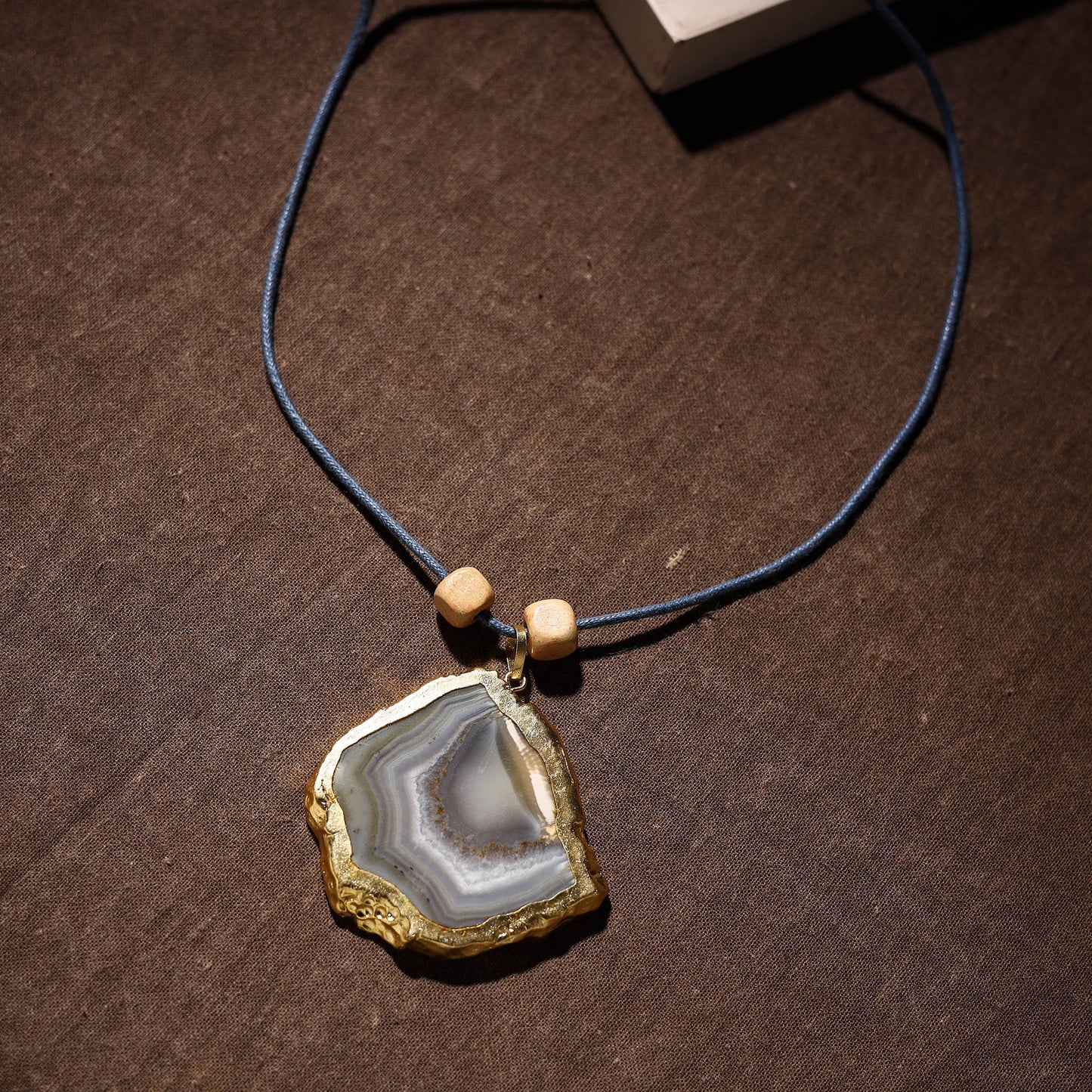  Handmade Natural Gemstone Bezel Pendent