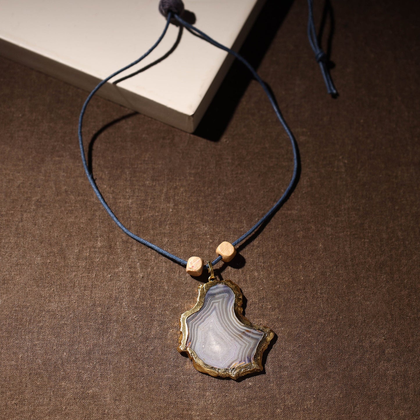  Handmade Natural Gemstone Bezel Pendent