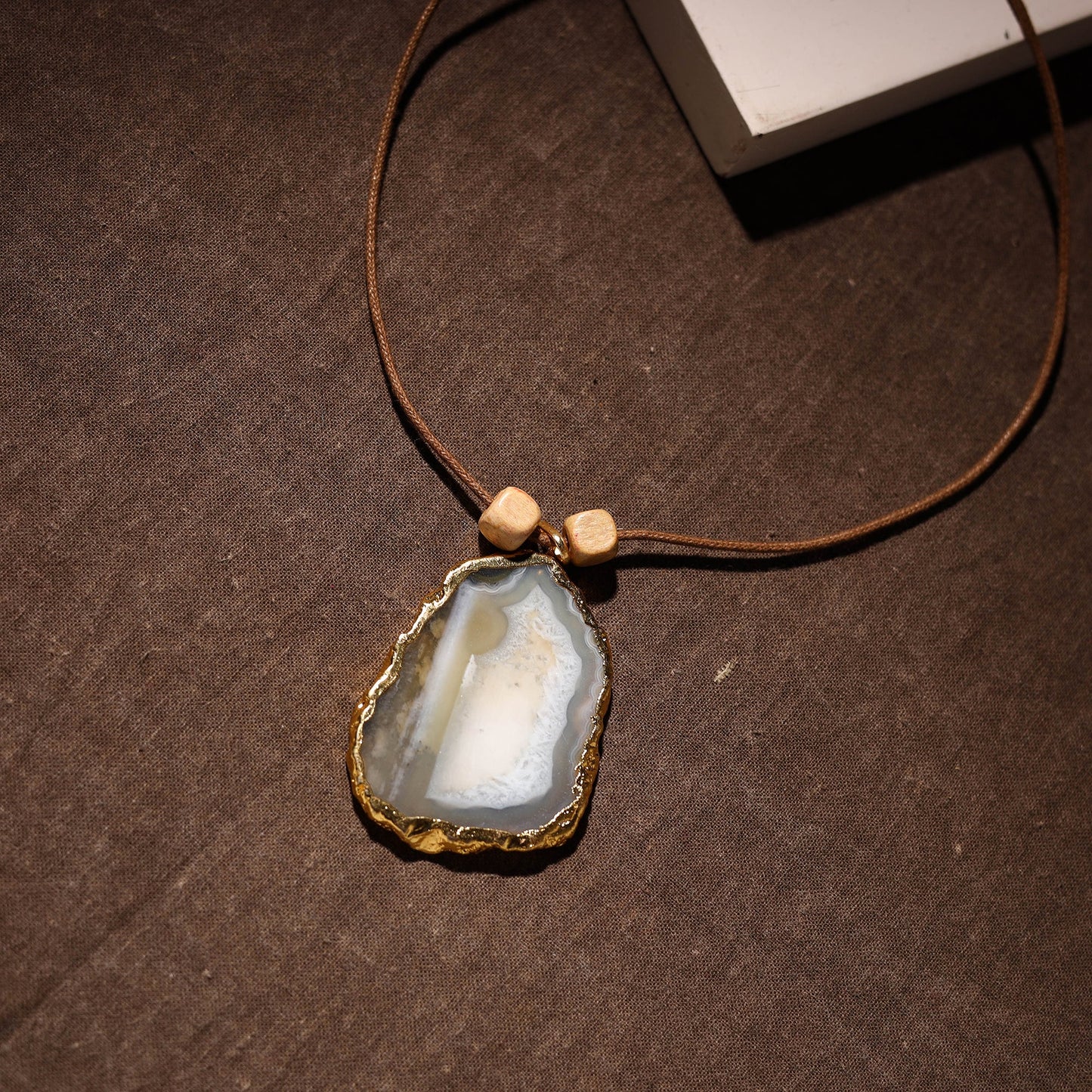  Handmade Natural Gemstone Bezel Pendent