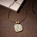  Handmade Natural Gemstone Bezel Pendent