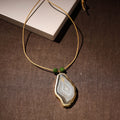  Handmade Natural Gemstone Bezel Pendent