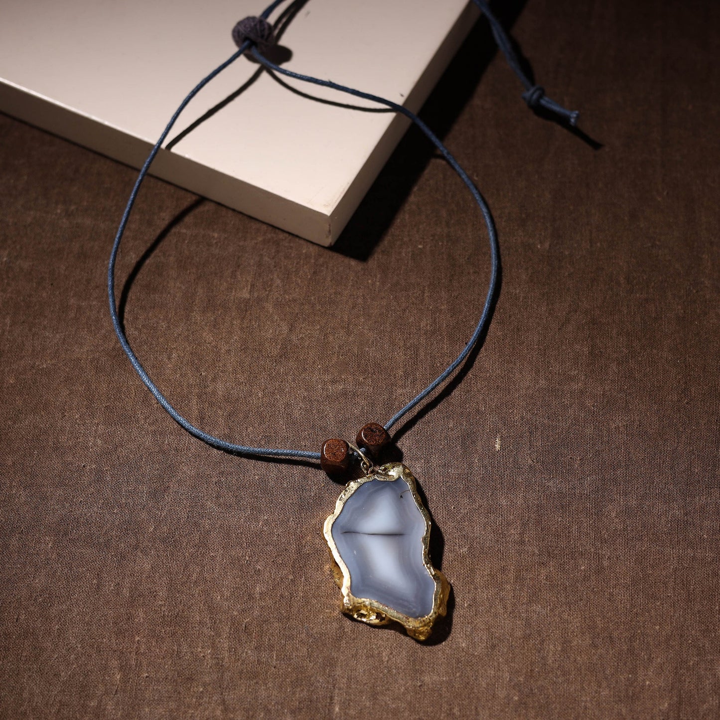  Handmade Natural Gemstone Bezel Pendent